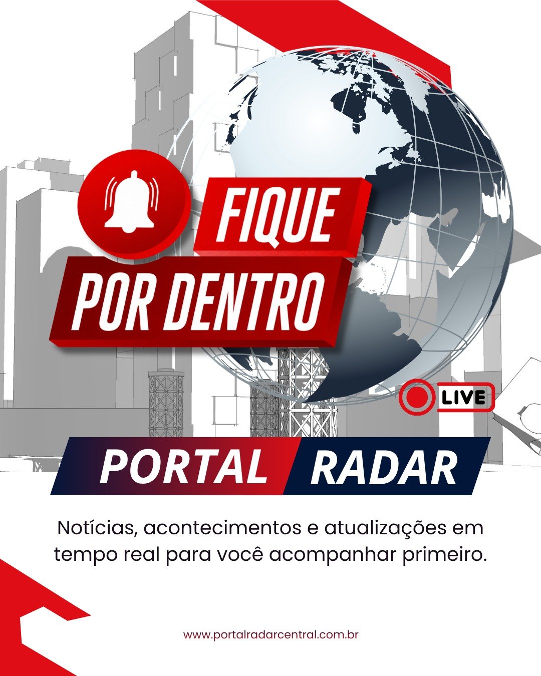 Fique por dentro, em tempo real